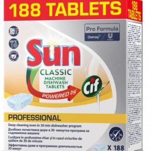 Sun Professional Tablets Classic - Tablete za mašinsko pranje posuđa, 188/1
