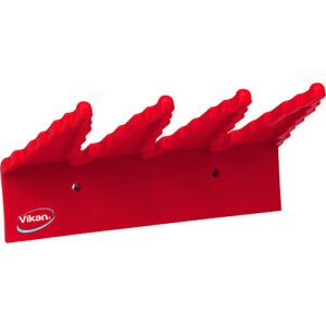 Zidni držač pribora 240mm - crveni