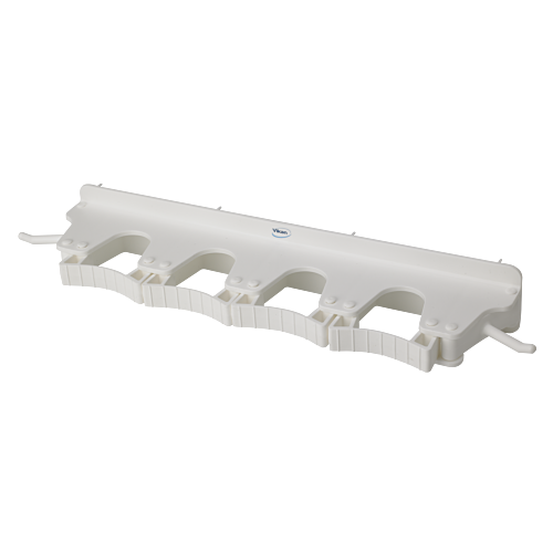 Zidni držač pribora 4-6 395mm- beli
